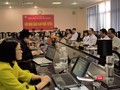 Toàn cảnh buổi họp báo thông tin vụ người đàn ông tử vong sau khi tiêm thuốc giảm đau tại Bệnh viện Đa khoa Đức Giang chiều 14/1.