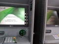 2 máy ATM hỏng tại chi nhánh Vietcombank 211 Trung Kính\