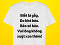 Vừa mới đây, cộng đồng mạng rầm rộ truyền tay nhau chia sẻ loạt ảnh từ một trang mạng xã hội, hình ảnh bộ áo " Xin đừng hỏi thêm" khiến nhiều người vô cùng thích thú.