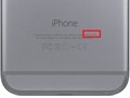 Vị trí mã nhận dạng ở mặt lưng để xác định đời iPhone.