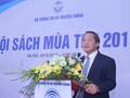 Bộ trưởng Bộ TT&TT Trương Minh Tuấn phát biểu tại Lễ khai mạc. Ảnh: Đức Huy