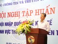 Thứ trưởng Bộ TT&TT Nguyễn Thành Hưng phát biểu tại Hội nghị