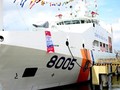Tàu Cảnh sát biển 8005 khủng nhất Việt Nam hạ thủy