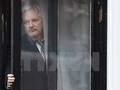 Ông Julian Assange tại Đại sứ quán Ecuador ở London, Anh ngày 5/2/2016. (Nguồn: AFP/TTXVN)