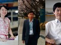 Ba nhà khoa học là tác giả của công trình nghiên cứu được đăng trên tạp chí Vật lý danh tiếng, từ trái sang: ThS Lê Thị Quỳnh Hương, PGS.TS Nguyễn Quang Hưng và TSKH Nguyễn Đình Đăng. Ảnh: most.gov.vn