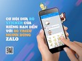 Cơ hội giới thiệu Sticker tự thiết kế đến 80 triệu người dùng Zalo. Ảnh: K.X