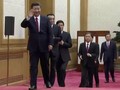Thường vụ Bộ Chính trị Trung Quốc gồm 7 người. Ảnh: Reuters