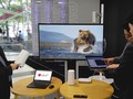 LG U+ và Huawei hoàn thành thử nghiệm phát sóng trực tiếp IPTV UHD đầu tiên trên thế giới qua mạng truy cập vô tuyến cố định 5G với Chipset dựa trên thiết bị 5G CPE. Ảnh: Huawei.