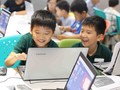 Trẻ em được phát triển tư duy logic, tư duy sáng tạo, ứng dụng công nghệ vào cuộc sống thông qua việc học lập trình. Ảnh: Xuân Lan