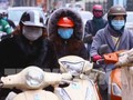 Hà Nội trời rét đậm, rét hại, nhiệt độ thấp nhất phổ biến 8-11 độ. Ảnh: TTKTTVTW