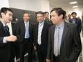 Thứ trưởng Bộ TT-TT Phạm Hồng Hải thăm Data Center đạt tiêu chuẩn PCI DSS của CMC Telecom. Ảnh: MIC