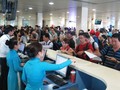 Trước những đợt nghỉ dài ngày, các quầy làm thủ tục tại Sân bay Tân Sơn Nhất gần như trong tình trạng quá tải. Ảnh: Cảng hàng không quốc tế Tân Sơn Nhất.