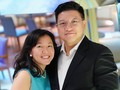 Lê Diệp Kiều Trang cùng chồng là Sonny Vũ, hai nhà khởi nghiệp nổi tiếng. Ảnh: Facebook Christy Le
