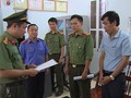 Cơ quan An ninh điều tra Công an tỉnh Sơn La đọc lệnh khởi tố, bắt tạm giam bị can liên quan đến gian lận thi cử