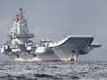 Tàu sân bay Liêu Ninh của Trung Quốc. Ảnh: AFP