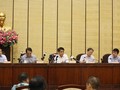 Đại diện lãnh đạo TP Hà Nội, Thanh tra Chính phủ trong buổi trao đổi thông tin, vừa diễn ra chiều nay (27/8).