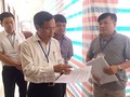Ủy ban kiểm tra Đảng ủy khối các cơ quan tỉnh Hòa Bình vừa yêu cầu thi hành kỷ luật 15 đảng viên có con được nâng điểm và sử dụng điểm nâng này để xét tuyển vào các trường đại học, cao đẳng hồi năm 2018 (Ảnh chụp tại một điểm thi tại Hòa Bình năm 2018).