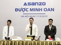 Ông Phạm Văn Tam – Chủ tịch HĐQT Asanzo (giữa), ông Trần Đức Hoàng – Luật sư (phải).