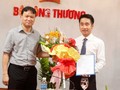 Ông Vũ Hùng Sơn (phải) khi vừa được bổ nhiệm Phó chánh văn phòng Ban Chỉ đạo 389 Quốc gia.