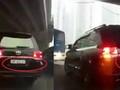Chiếc Land Cruiser 7 chỗ đang chạy trên đường Phạm Văn Đồng bất ngờ đổi biển trắng sang biển xanh (ảnh: Cắt từ clip)