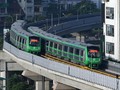 Dự án đường sắt Cát Linh - Hà Đông bắt đầu vận hành thử toàn hệ thống từ ngày 20/9. Ảnh: TTXVN