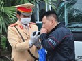 Công tác kiểm soát nồng độ cồn của lực lượng chức năng nhận được ủng hộ, đồng thuận cao của người dân. Ảnh: Cục CSGT.
