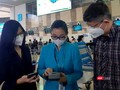 Hành khách tại sân bay Nội Bài. Ảnh minh họa: K.N