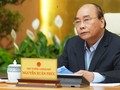 Thủ tướng Nguyễn Xuân Phúc phát biểu tại cuộc họp. Ảnh: VPCP.