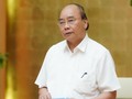 Thủ tướng Nguyễn Xuân Phúc đề nghị xác lập tình trạng bình thường mới trong cuộc sống và các hoạt động kinh tế - xã hội. Ảnh: VGP