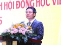 Bộ trưởng Nguyễn Mạnh Hùng phát biểu tại buổi lễ. Ảnh: HVCNBCVT