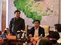 Phó Thủ tướng Chính phủ Trịnh Đình Dũng tại Ban Chỉ đạo tiền phương. Ảnh: Hồ Xuân Mai.