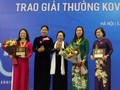 Các cá nhân, tập thể được trao Giải thưởng Kovalevskaia năm 2020.