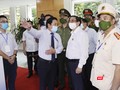 Thủ tướng Chính phủ Phạm Minh Chính nghe giới thiệu về các công nghệ định danh, xác thực điện tử IDP của VNPT.