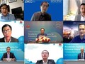 Các diễn giả tham gia hội thảo quốc tế trực tuyến chủ đề “Thúc đẩy nền kinh tế số để hội nhập toàn diện ở châu Á - Thái Bình Dương - Kết nối các ngành kỹ thuật số trong đại dịch”.