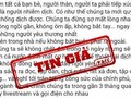 Tin giả được đăng trên nhiều tài khoản. Ảnh: VAFC