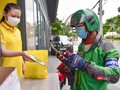 Grab thông báo hỗ trợ chi phí xét nghiệm COVID-19 cho đối tác tài xế xe 2 bánh tại TP.HCM có gắn kết cao.