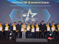 Lễ công bố và vinh danh top 10 doanh nghiệp công nghệ thông tin Việt Nam 2021.