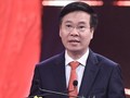 Ông Võ Văn Thưởng - Ủy viên Bộ Chính trị, Thường trực Ban Bí thư - phát biểu tại buổi lễ.