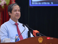 Bộ trưởng Nguyễn Kim Sơn phát biểu: Nếu không có đội ngũ nhà giáo giàu khát vọng thì chúng ta sẽ khó được lớp học sinh giàu khát vọng