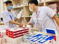 Ngành y tế nỗ lực đảm bảo cung ứng thuốc cho người bệnh (ảnh Hoà Bình)
