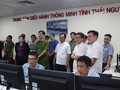 Phó Thủ tướng Vũ Đức Đam và Đoàn công tác thăm Trung tâm Điều hành thông minh (IOC) tỉnh Thái Nguyên.