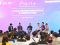 Gần 30 diễn giả trong nước và quốc tế đã chia sẻ những kinh nghiệm thực tế sâu sắc về đổi mới và chuyển đổi linh hoạt tại Agile Vietnam Conference 2022