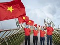 Quảng bá du lịch tại Cầu Vàng trên Khu du lịch Sun World Bà Nà Hills (Đà Nẵng).