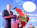 Ông Nguyễn Minh Hồng - Chủ tịch Hội Truyền thông số Việt Nam - phát biểu tại Diễn đàn.