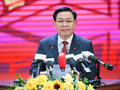 Chủ tịch Quốc hội Vương Đình Huệ nhấn mạnh mục tiêu chấn hưng, phát triển văn hóa để văn hóa ngang hàng chính trị và kinh tế.