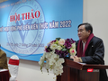 Phó Chủ tịch Liên hiệp Hội Khoa học và Kỹ thuật Việt Nam Phạm Quang Thao.