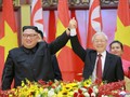 Tổng Bí thư Đảng Lao động Triều Tiên Kim Jong-un gặp gỡ Tổng Bí thư Nguyễn Phú Trọng tháng 3/2019 tại Hà Nội