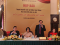 Thứ trưởng Bộ Văn hóa Thể thao và Du lịch Tạ Quang Đông phát biểu tại sự kiện họp báo tuyên truyền các sự kiện, hoạt động kỷ niệm 80 năm ra đời Đề cương về văn hóa Việt Nam.