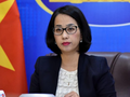 Phó Phát ngôn Bộ Ngoại giao Phạm Thu Hằng.