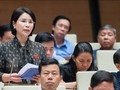 Đại biểu Trần Thị Nhị Hà nêu thực trạng về quy định suất vốn đầu tư công trình y tế.